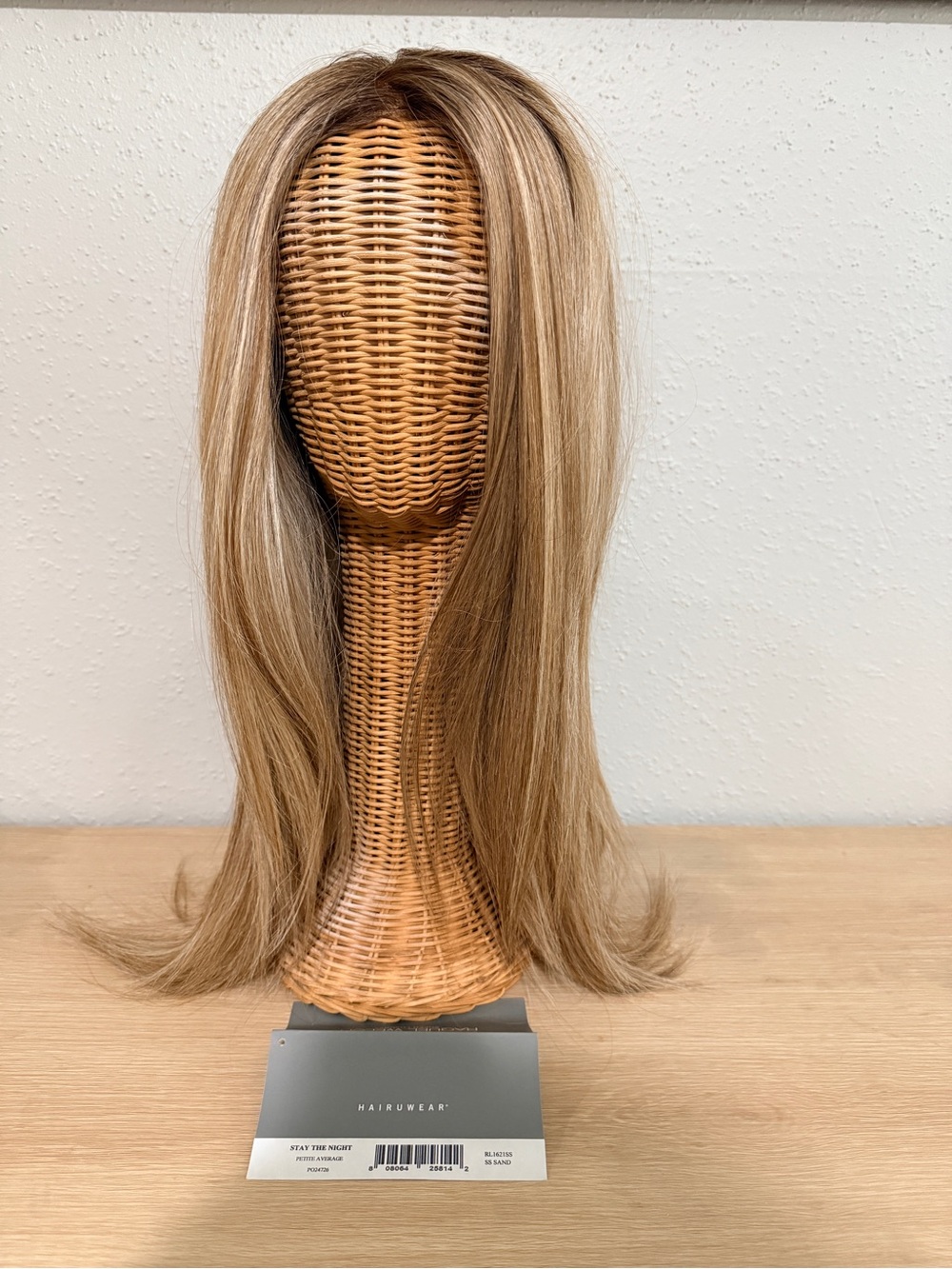 Raquel Welch Stay the Night SS sand wig